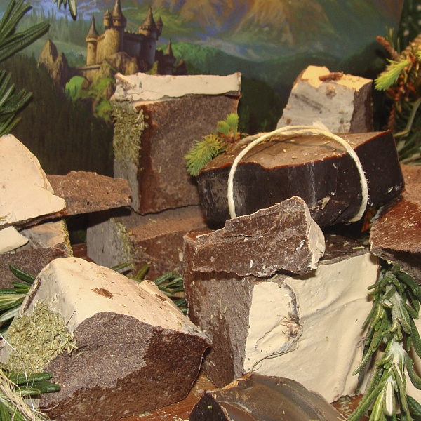 Натуральное хвойное мыло от прыщей 100г